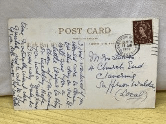 Palm Bay, Cliftonville, Kent, Posted 1956 unbranded postcard. Our Ref No. R290 £2.50