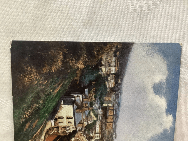 Ventnor, from the Park, Isle of Wight Posted 1923 Raphael Tuck & Sons Oilette Antique postcard. Our No. R804 £2.50