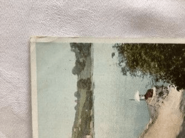 Dartmouth, Greenaway Ferry, Devon, Posted 1906 unbranded postcard. Our Ref No. R325 £2.25