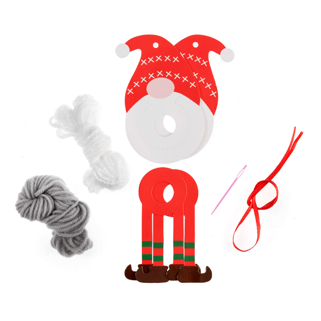 Pom Pom Decoration Kit: Christmas: Gonk - £1.50 EACH