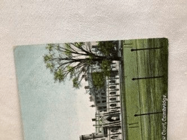 St. John's College, New Court, Cambridge, Posted 1905 Hartmann Postcard. Our Ref No. R272 £2.50