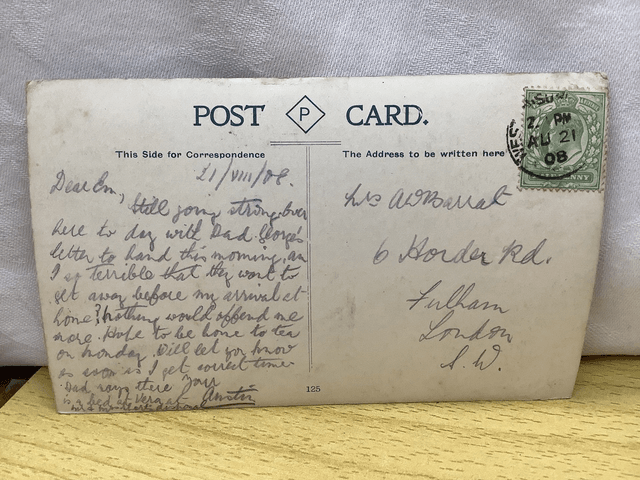 Anchor Head, Weston-Super-Mare, Somerset, Posted 1908 antique postcard. Our Ref No. R699 £2.50