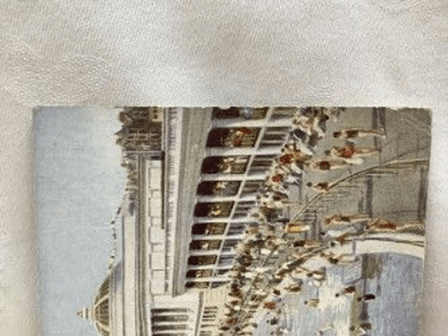 The Baths, South Shore, Blackpool, Lancashire, Posted 1948 Progress Series vintage postcard Our Ref No. R415 £2.25