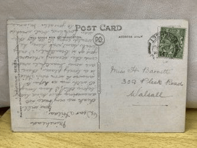 Minehead, On North Hill, Somerset, Posted 1916 Photochrom Co. Ltd. antique postcard. Our Ref No. R502 £2.25