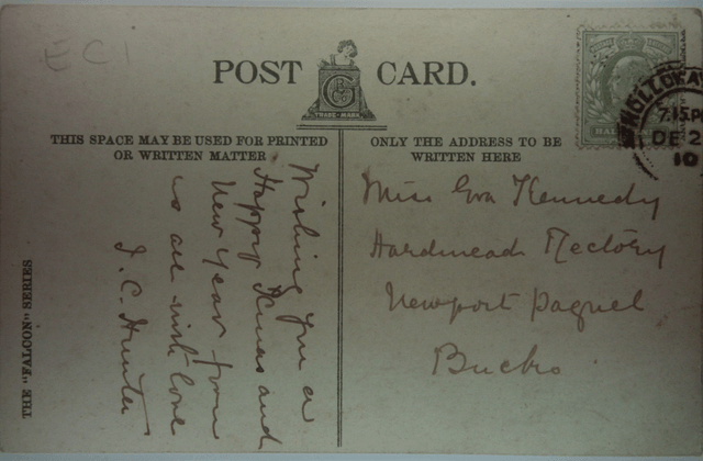 General Post Office & Aldersgate Street , London, Posted 1910 Falcon Series postcard - Our Ref A219
