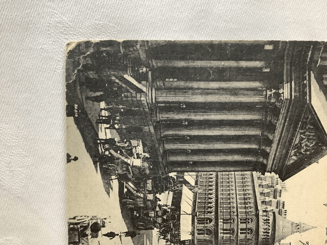 Cheapside, London,  Posted 1905 Antique Valentines Series Postcard Our Ref A60 £2.75