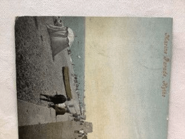 Hythe, Marine Parade, Kent, Posted 1905 Antique Valentine's Postcard Our Ref No. R388 £2.50