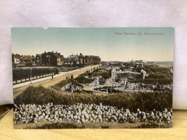 New Gardens, St. Annes-on-Sea, Lancashire, Valentine's Series vintage Postcard. Our Ref No. R540 £2.50