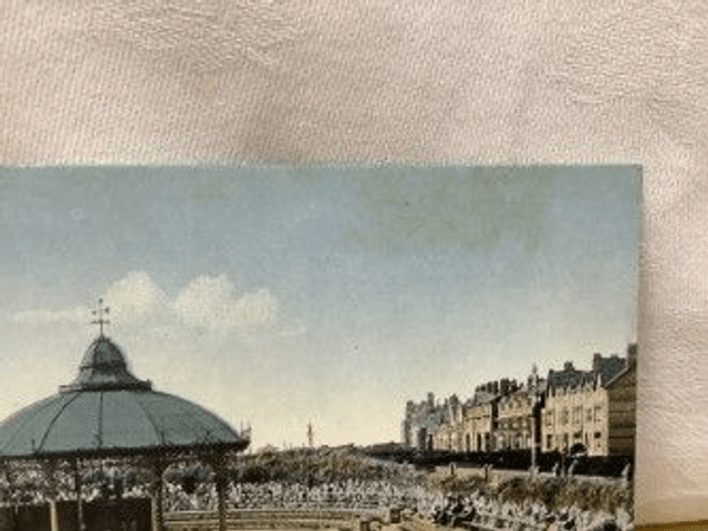 New Bandstand, St. Annes-on-Sea, Lancashire, vintage Valentine's Series Vintage Postcard. Our Ref No R534 £2.50