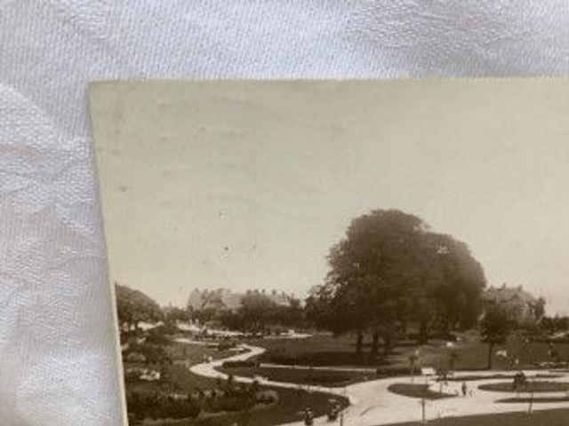 Minehead, The Gardens, Somerset, Posted Photochrom Co. Ltd. vintage postcard. Our Ref No. R498 £2.25
