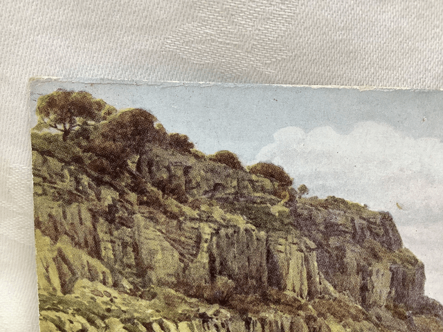 Luccombe Cliffs, Luccombe, Isle of Wight, J. Salmon Ltd Vintage Postcard. Our Ref No. R613 £2.00