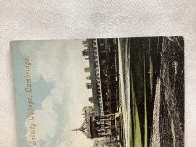 Front Court , Trinity College, Cambridge Posted 1906 Valentine's Series Postcard. Our Ref No. R279 £2.25