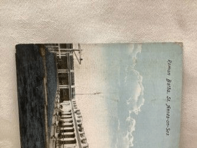St. Annes-on-Sea, Roman Baths, Lancashire, vintage unbranded postcard. Our Ref No. R480 £2.25