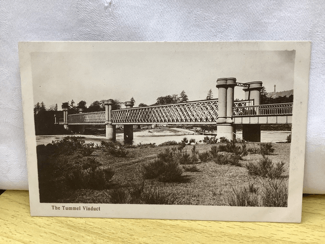 The Tummel Viaduct, Perth & Kinross, Scotland, vintage G.W.W. postcard. Our Ref No. R723 £2.50