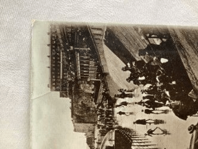Margate, A Rough Sea, Pavilion Promenade, Kent, Posted 1913 J. Welch & Sons postcard Our Ref No. R120 £2.50
