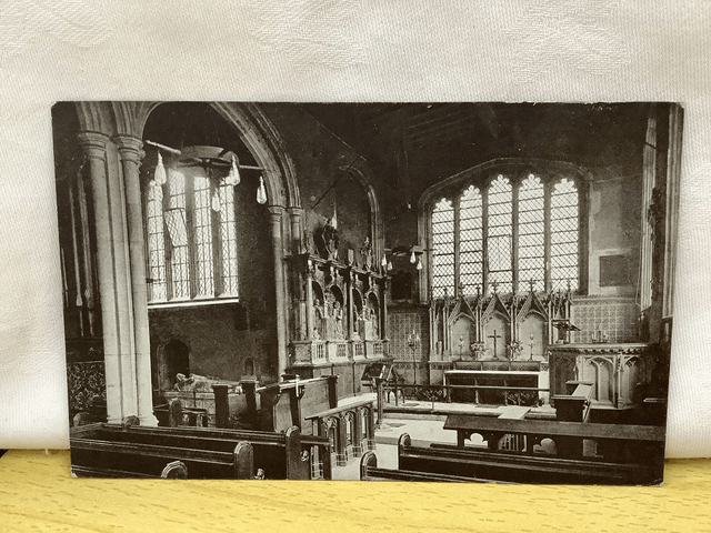 Tower of London, Chapel of St. Peter No.1859- Vintage Gale & Polden Ltd postcard Our Ref A181 £2.50
