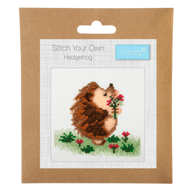 Counted Cross Stitch Kit: Mini: Hedgehog