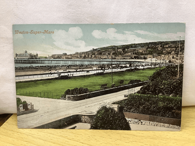 Weston-Super-Mare, Somerset, Antique Valentine's Series postcard. Our Ref. No. R703 £2.50