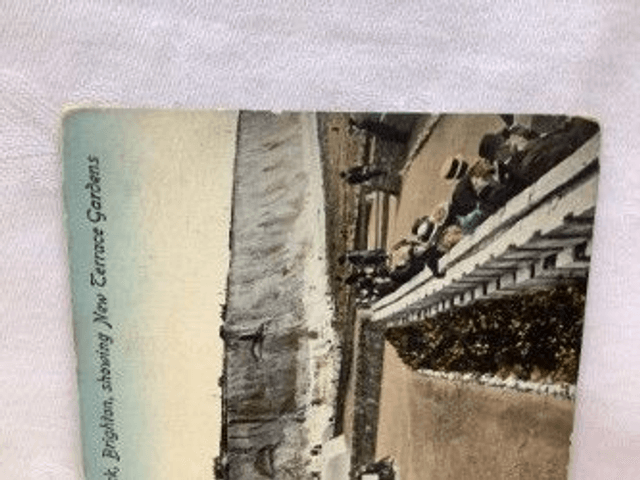 The Landslip at Black Rock Brighton Showing New Terrace Gardens, Brighton Palace Our Ref no. R71 £2.25