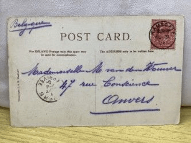 Ramsgate, The Madeira Walk, Kent, Posted 1904 I & E Skellet Postcard. Our Ref No R44 