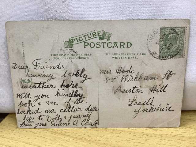 Morecambe, On the Sands, Lancashire, Posted 1907 The Knight Collection Antique Postcard. Our Ref No. R751 £2.50