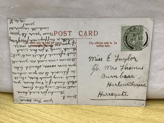 Whitby, The Sands, Yorkshire, Posted 1909 Antique unbranded postcard. Our Ref No. R893 £2.50