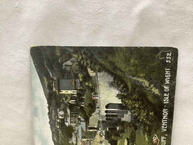 Ventnor View from East Cliff, Isle of Wight, The Ideal Post Card Series postcard. Our Ref No. R860 £2.50