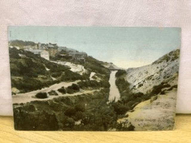 Boscombe, Chine looking South East, Dorset, Posted 1908 The Wrench Series. Our Ref No. R357 £3.00