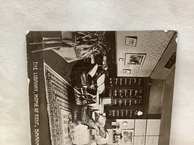 Shanklin, The Library, Home of Rest, Isle of Wight, Posted 1954 unbranded postcard. Our Ref No. R636 £3.50