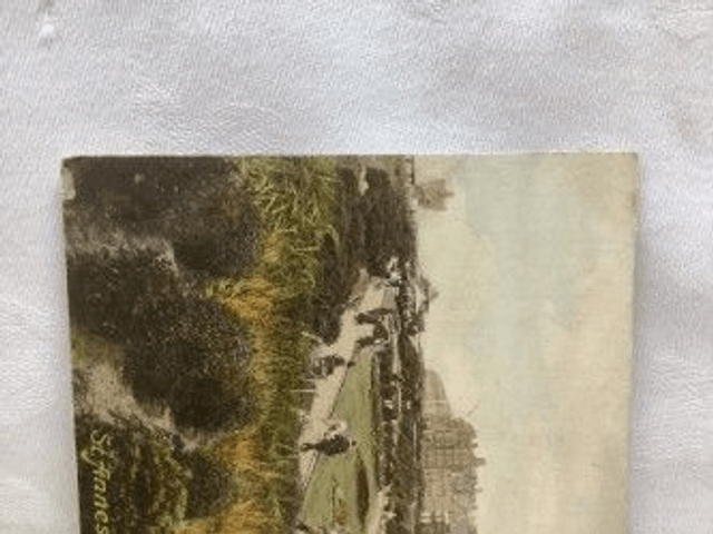 St. Annes-on-Sea, Promenade Gardens, Lancashire, F. Frith & Co. vintage postcard. Our Ref No. R535 £2.50