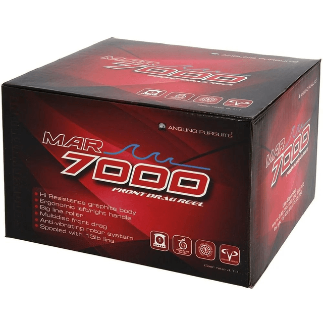 MAR7000 Angling Pursuits  - 1BB Sea Reel with 20lb Red Line