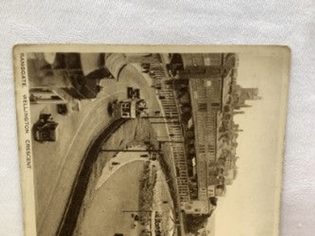 Ramsgate, Wellington Crescent, Kent, Photochrom Co. Ltd. postcard. Our Ref No. R108 £2.25