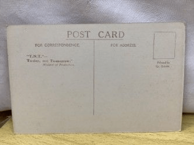 Minehead, Beach & North Hill, Somerset, T.N.T. Today, not Tomorrow, Mister of Production vintage postcard. Our Ref No R513 £2.50