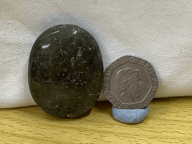 Mystical Labradorite Palm Worry Stone: Find Serenity and Unleash Inner Magic