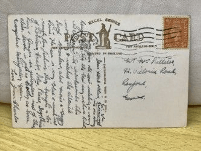 Hartland Point and Lighthouse, Devon, Posted 1943 Excel Series Postcard. Our Ref No. R245 £2.50