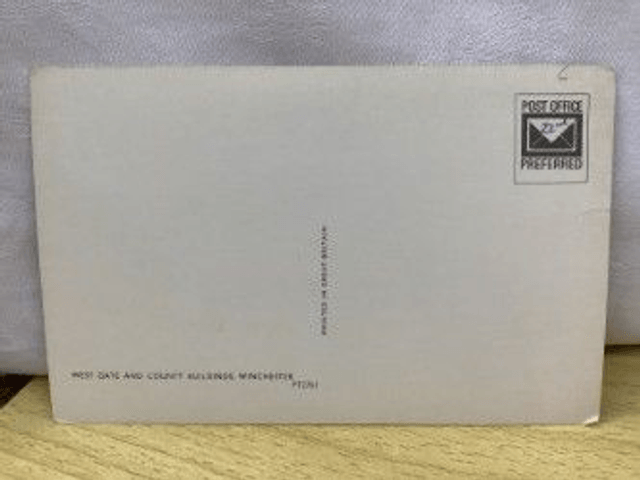 Winchester, West Gate and County Buildings, Hampshire, Vintage unbranded postcard. Our Ref No R459 £2.25