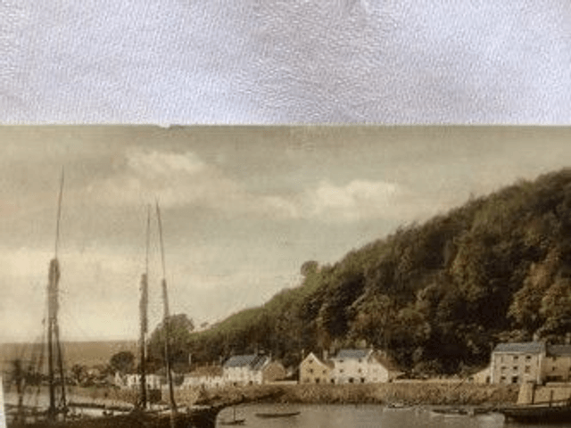 Minehead Quay, Somerset, vintage F. Frith & Co. Ltd. No.57163 postcard. Our Ref No. R526 £2.50