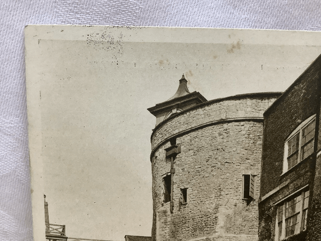 Tower of London, Bell Tower, Harrison & Sons HM Office of Works Vintage Postcard Our Ref: A44 £2.25