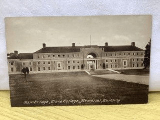 Cambridge, Clare College, Memorial Building Cambridgeshire, F. Frith & Co Ltd postcard. Our Ref No. R269 £2.25