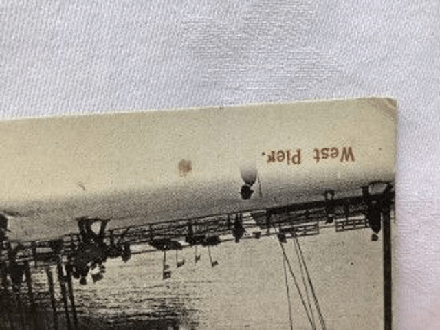 Brighton, West Pier, Sussex, Posted 1904 The Mezzotint Co. Brighton Postcard Our Ref No. R51 £2.25