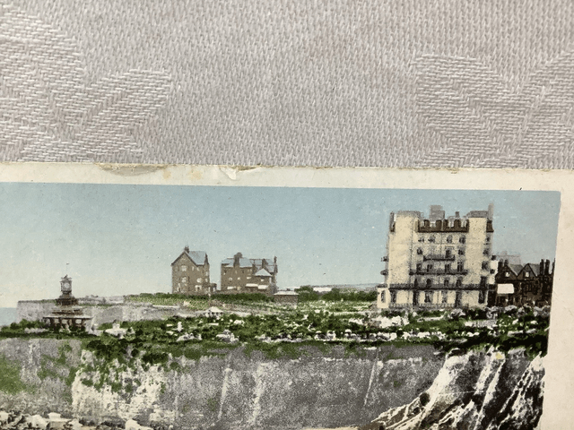 Broadstairs Sands, Kent, looking West, Posted 1903 unbranded antique postcard. Our Ref No. R813 £2.25