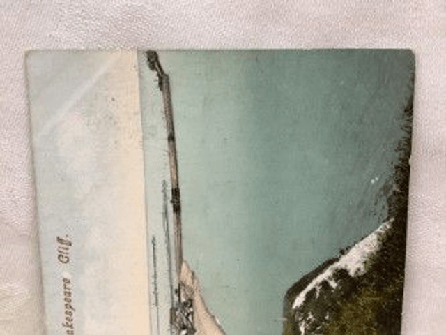 Dover from Shakespeare Cliff, Kent, Posted 1906 unbranded Postcard. Our Ref No. R312 £2.00