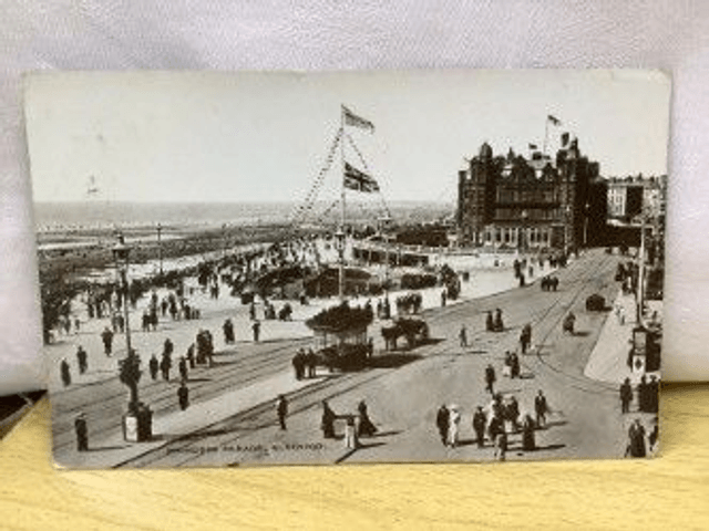 Princess Parade, Blackpool, Lancashire, Posted 1932 E.T.W. Dennis & Sons Ltd vintage postcard Our Ref No R445 £2.50
