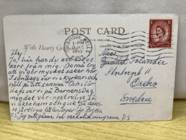 Brighton, Palace Pier, Sussex, Posted 1955 unbranded postcard Our Ref: no. R10