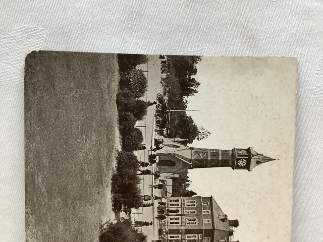 Skegness, Clock Tower and Fredrica Terrace, Lincolnshire, Valentine's Series postcard Our Ref No. R738 £2.50