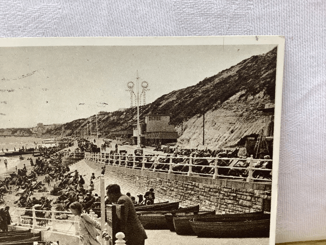 Boscombe Promenade, Dorset, Posted 1956, vintage Lansdowne Production Co. postcard. Our Ref No. R818 £2.50