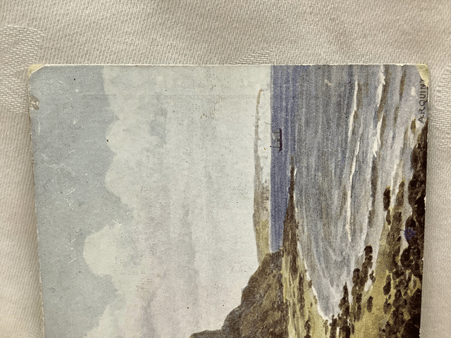 Luccombe Cliffs, Luccombe, Isle of Wight, J. Salmon Ltd Vintage Postcard. Our Ref No. R613 £2.00