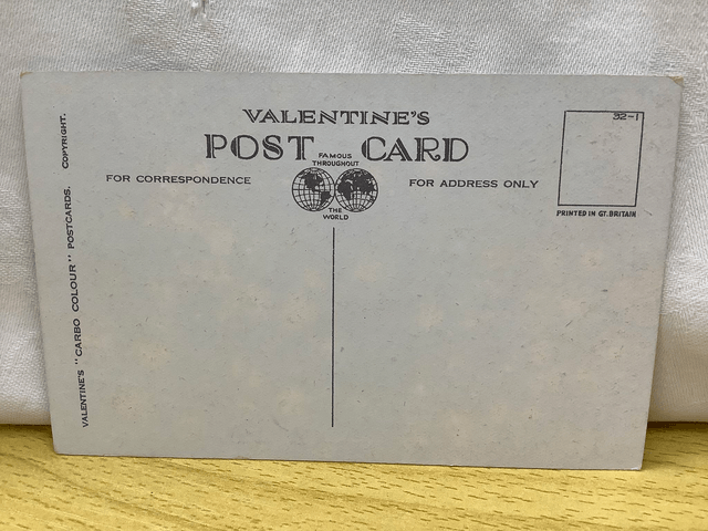 Skegness, Model Yacht Pond, Lincolnshire, Valentine's Carbo Colour Vintage Postcard. Our Ref No. R733 £2.50