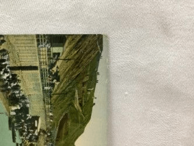 Boating Pool, North Shore, Blackpool, Lancashire, Posted 1927 unbranded vintage postcard. Our Ref  No R442 £2.75