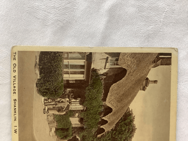 The Old Village, Shanklin, Isle of Wight,  J Arthur Dixon Ltd. Postcard. Our Ref No. R872 £2.00